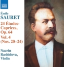Emile Sauret: 24 Études-Caprices, Op. 64: Nos. 20-24 - CD