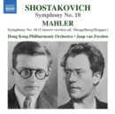 Shostakovich: Symphony No. 10/Mahler: Symphony No. 10 - CD
