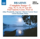Brahms: Complete Songs - CD