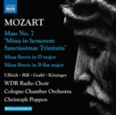Mozart: Mass No. 7 'Missa in Honorem Sanctissimae Trinitatis'/... - CD