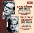 Max Reger: Variations and Fugue On a Theme of Mozart/... - CD