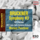 Bruckner: Symphony #3: 1873 Version - CD