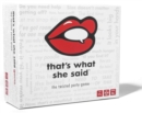 That's What She Said Party Game - Book
