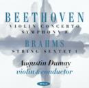 Beethoven: Violin Concerto/Symphony 8/Brahms: String Sextet I - CD