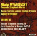 Nikolai Myaskovsky: Complete Symphonic Works - CD