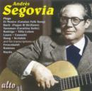 Andres Segovia Plays El Mestre (Catalan Folk Song)/... - CD