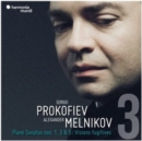 Sergei Prokofiev: Piano Sonatas Nos. 1, 3 & 5/Visions Fugitives - CD
