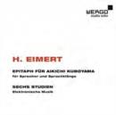 H. Eimert: Epitaph Für Aikichi Kuboyama - CD
