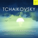 Tchaikovsky: Symphonies 4, 5 & 6 Pathétique - CD