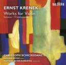 Ernst Krenek: Works for Violin - CD