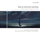Johann Friedrich Ruhe: Ruhe Vor Dem Sturm Und Drang: Vier Sonaten Für Viola Da Gamba Und Basso Continuo - CD