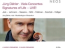 Jürg Dähler: Viola Concertos: Signatures of Life - Live! - CD