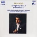 Symphony No.3 Serenade No.1 - CD
