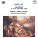 Cassations K.63, K.99 & K.100 (Nerat, Salzburg Co, Holscher) - CD