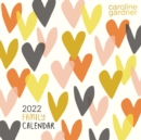Caroline Gardner, Hearts Square Wall Planner Calendar 2022 - Book