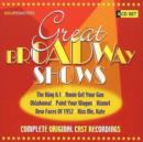 Great Broadway Shows - CD
