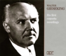 Walter Gieseking: His First Concerto Recordings - CD