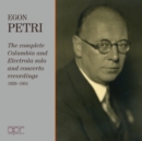 Egon Petri: The Complete Columbia and Electrola... - CD