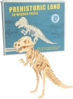 3D wooden puzzle - Tyrannosaurus - Book