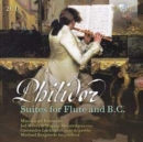 Philidor: Suites for Flute and B.C. - CD