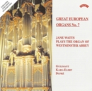 Jane Watts Plays the Organ of Westminster Abbey - CD