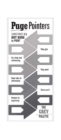 Page Pointers Page Markers- Grey - Book