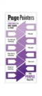 Page Pointers Page Markers - Purple - Book