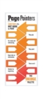 Page Pointers Page Markers - Orange - Book