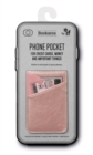 Bookaroo Phone Pocket - Rose Gold - Book