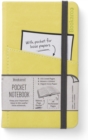 Bookaroo Pocket Notebook (A6) Journal - Lime - Book