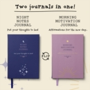 Journals for Life - Night Notes / Morning Motivation Journal - Book