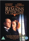 The Remains of the Day - DVD