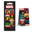 Marvel Comics (Retro Grid) Magnetic Bookmark - Book