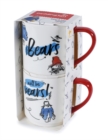 Paddington Bear (Bears Will Be Bears) Stackable Mug Set - Book