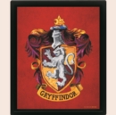 Harry Potter (Colourful Crest Gryffindor) 3D Lenticular Poster (Framed) - Book