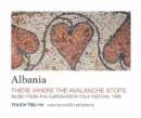There Where the Avalanche Stops: Music from the Gjirokastra Folk Festival 1988 - Vinyl