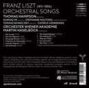 Liszt: Orchestral Songs - CD