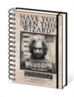 Harry Potter (Wanted Sirius Black) A5 Wiro Notebook - Book