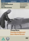 Three Films By Jean-Marie Straub and Daniele Huillet - DVD