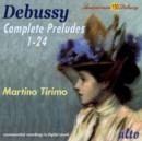 Debussy: Complete Preludes 1-24 - CD