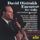 David Oistrakh: Encores - CD