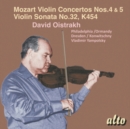 Mozart: Violin Concertos Nos. 4 & 5/Violin Sonata No. 32, K454 - CD