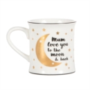 Sass & Belle Mum Love You To The Moon And Back Mug - Book