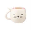 Sass & Belle Cutie Cat Shaped Mug - Book