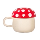 Sass & Belle Red Mushroom Mug with Lid - Book