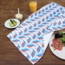 Kingfisher print tea towel - Book
