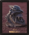 Star Wars : The Mandalorian (Grogu) 10 x 8" 3D Lenticular Poster (Framed) - Book