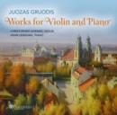 Juozas Gruodis: Works for Violin and Piano - CD