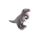 T-Rex (Grey - Small) Soft Toy - Book