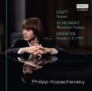 Liszt: Sonata/Schubert: Wanderer Fantasy/Janacek: Sonata 1.X.1905 - CD